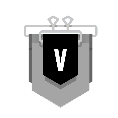 Silver V rank icon